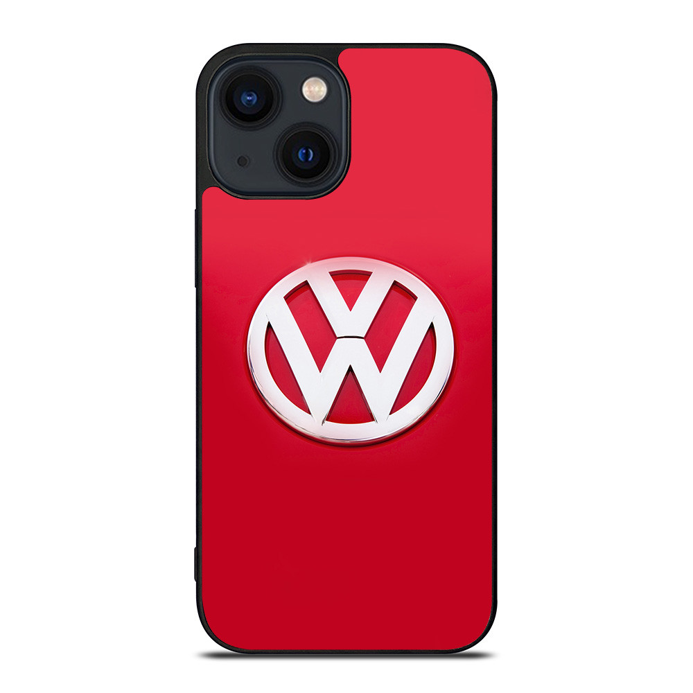 コレクション Volkswagen Telephone Cover TOSHO ANSONY VW VOLKSWAGEN LOGO RED iPhone 14 Plus Case